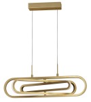 Designer pendant lamps - Luces Exclusivas HOYO Pendant LED 50W 3500lm 3000K Dimmable Gold LE41399 - product 1