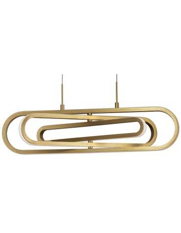 Luces Exclusivas HOYO Pendant LED 50W 3500lm 3000K Dimmable Gold LE41399 - product 2