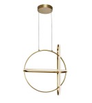 Designer pendant lamps - Luces Exclusivas HOYO LED Pendant 48W 3360lm 3000K Dimmable Gold LE41400 - product 1