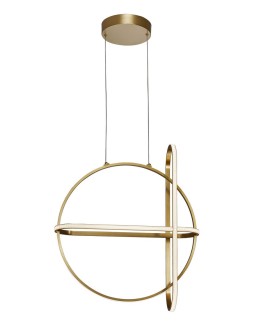Luces Exclusivas HOYO LED Pendant 48W 3360lm 3000K Dimmable Gold LE41400