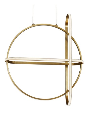 Luces Exclusivas HOYO LED Pendant 48W 3360lm 3000K Dimmable Gold LE41400 - product 2