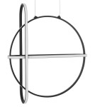 Designer pendant lamps - Luces Exclusivas HOYO LED Pendant 48W 3360lm 3000K Dimmable Black LE41404 - product 2