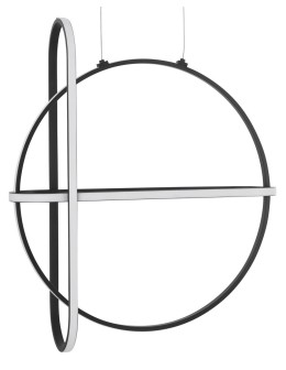 Luces Exclusivas HOYO Wisząca LED 48W 3360lm 3000K Ściemnialna czarny LE41404 - produkt 2