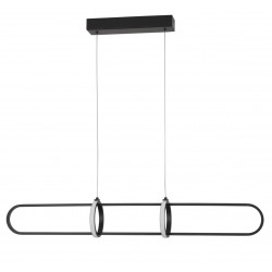 Luces Exclusivas HOYO Wisząca LED 31W 2142lm 3000K Ściemnialna czarny LE41405