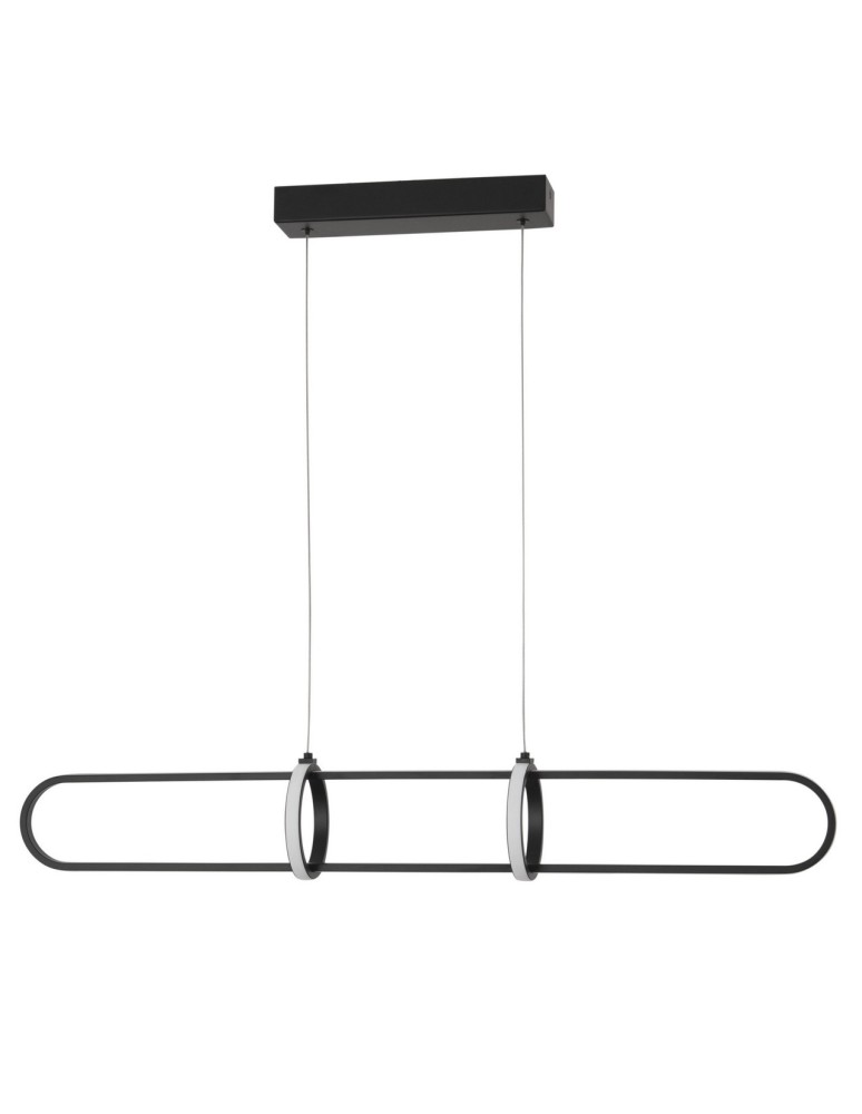 LED pendant lamps - Luces Exclusivas HOYO Pendant LED 31W 2142lm 3000K Dimmable Black LE41405 - product kolory-swiatla.pl 1