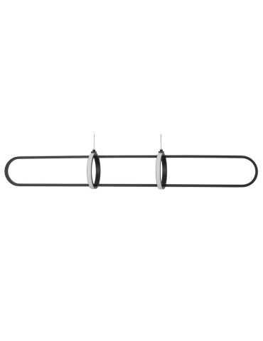 Luces Exclusivas HOYO Pendant LED 31W 2142lm 3000K Dimmable Black LE41405 - product 2