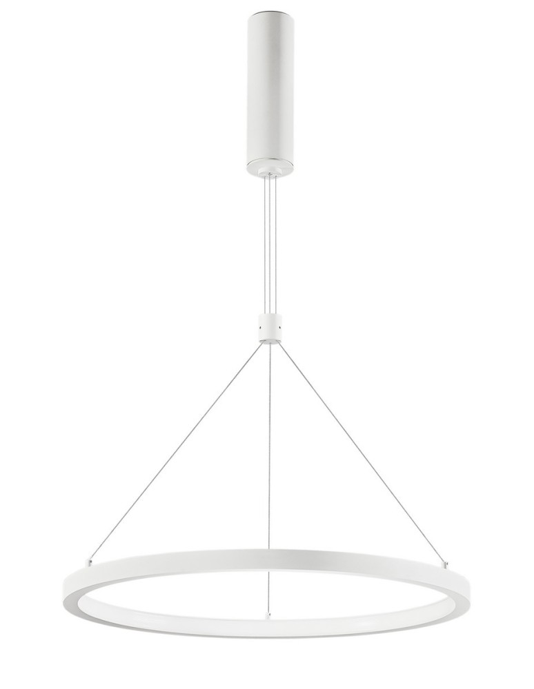 LED pendant lamps - Luces Exclusivas IRUN Pendant LED 35W 2450lm 3000K Dimmable white mat LE41407 - product kolory-swiatla.pl 1