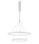 LED pendant lamps - Luces Exclusivas IRUN Pendant LED 60W 4200lm 3000K Dimmable white mat LE41408 - product 1