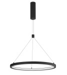 LED pendant lamps - Luces Exclusivas IRUN Pendant LED 35W 2450lm 3000K Dimmable matte black LE41411 - product 1