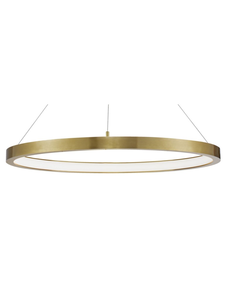 LED pendant lamps - Luces Exclusivas IRUN Pendant LED 35W 2450lm 3000K Dimmable Gold Brass LE41413 - product kolory-swiatla.pl 2