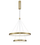 LED pendant lamps - Luces Exclusivas IRUN Pendant LED 60W 4200lm 3000K Dimmable Gold Brass LE41414 - product 1