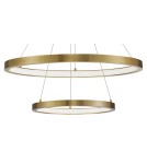 LED pendant lamps - Luces Exclusivas IRUN Pendant LED 60W 4200lm 3000K Dimmable Gold Brass LE41414 - product 2