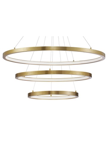 Luces Exclusivas IRUN Wisząca LED 108W 7560lm 3000K Ściemnialna złoty mosiądz LE41415 - produkt 2