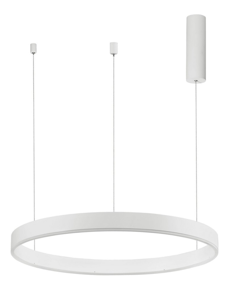 LED pendant lamps - Luces Exclusivas JACA Pendant LED 40W 2800lm 3000K Dimmable white mat LE41416 - product kolory-swiatla.pl 1