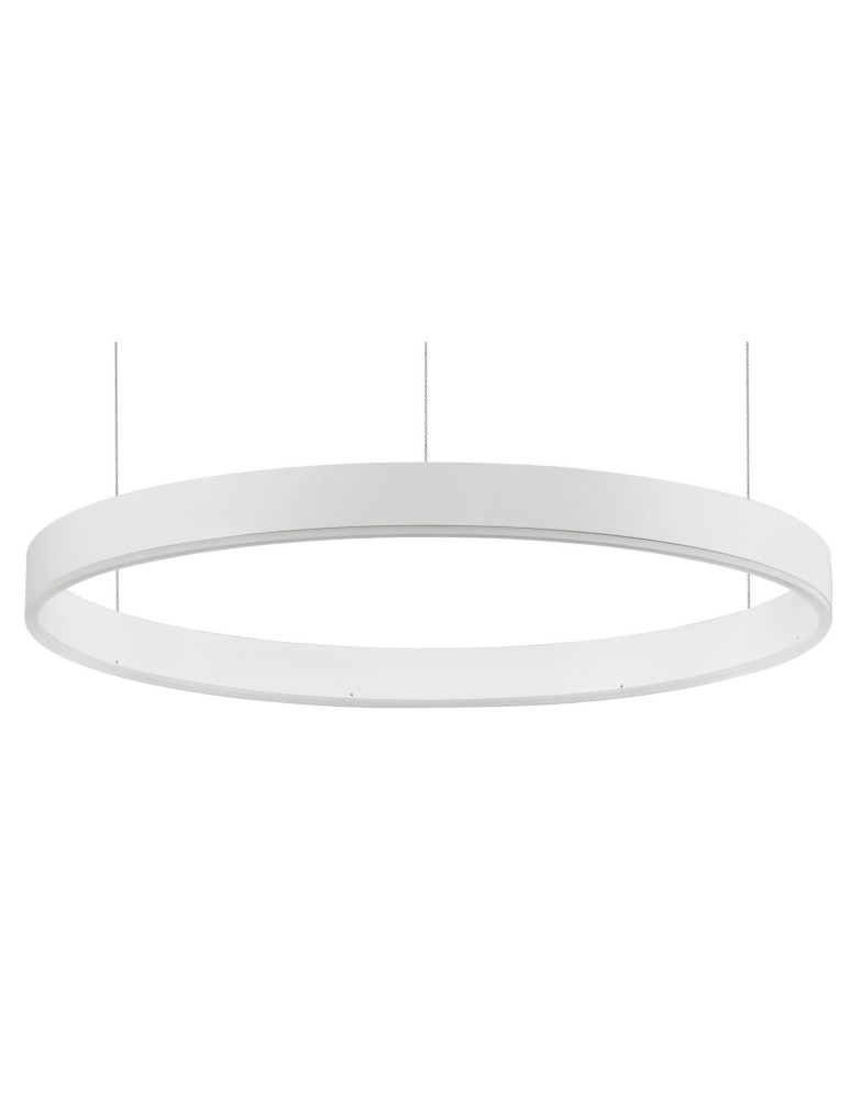 LED pendant lamps - Luces Exclusivas JACA Pendant LED 40W 2800lm 3000K Dimmable white mat LE41416 - product kolory-swiatla.pl 2