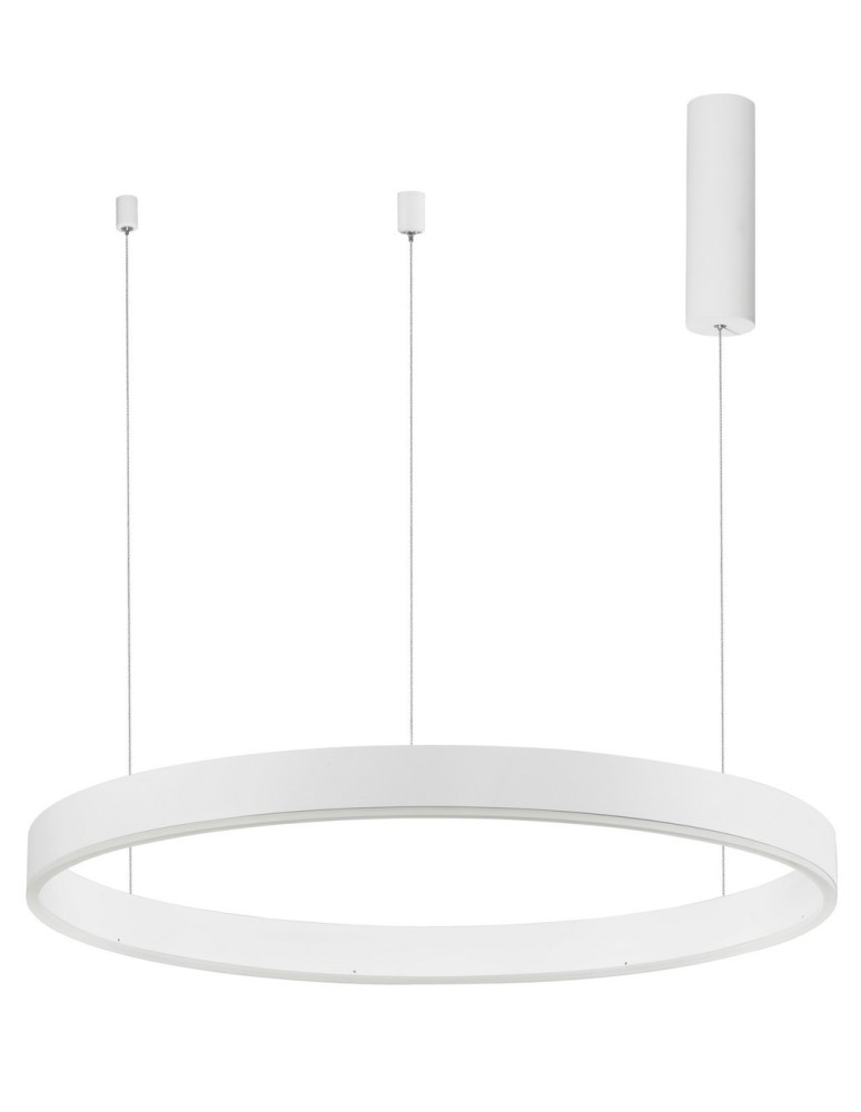 LED pendant lamps - Luces Exclusivas JACA LED Pendant 48W 3360lm 3000K Dimmable white mat LE41417 - product kolory-swiatla.pl 1