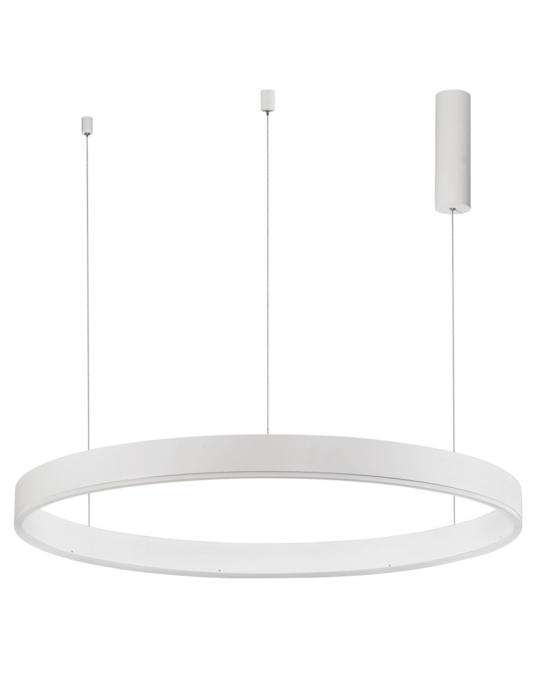LED pendant lamps - Luces Exclusivas JACA Pendant LED 55W 3800lm 3000K Dimmable white mat LE41418 - product kolory-swiatla.pl 1