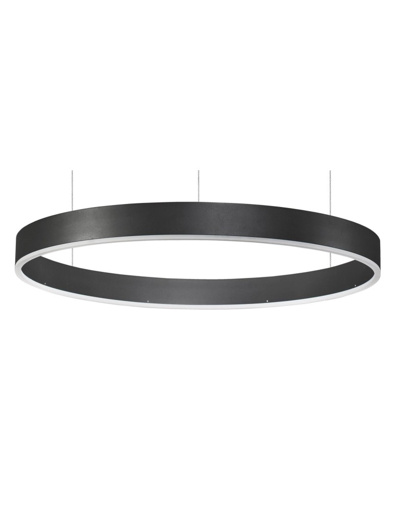 LED pendant lamps - Luces Exclusivas JACA Pendant LED 40W 2800lm 3000K Dimmable matte black LE41420 - product kolory-swiatla.pl 2
