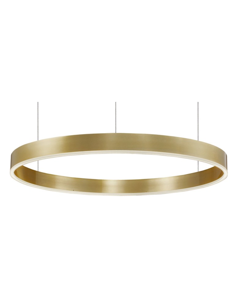 Pendant lamps circles - Luces Exclusivas JACA LED Pendant 40W 2800lm 3000K Dimmable Gold Brass LE41423 - product kolory-swiatla.pl 2