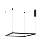 LED pendant lamps - Luces Exclusivas JAEN Pendant LED 40W 3000lm 3000K Dimmable Black LE41427 - product 1