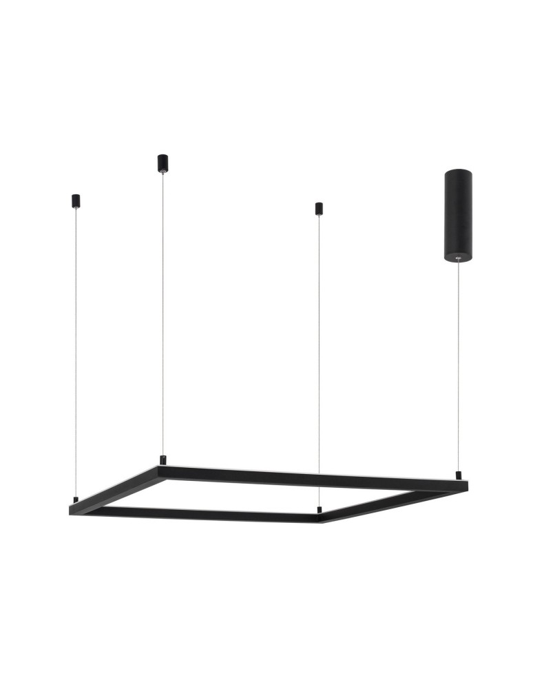 LED pendant lamps - Luces Exclusivas JAEN Pendant LED 40W 3000lm 3000K Dimmable Black LE41427 - product kolory-swiatla.pl 1