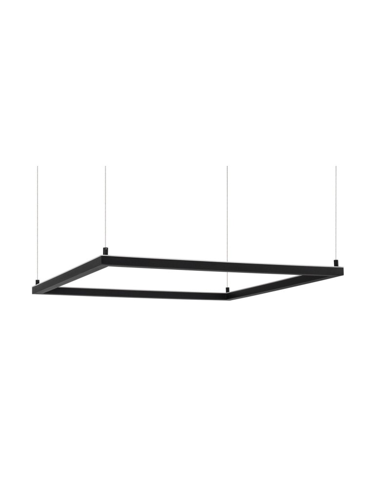 LED pendant lamps - Luces Exclusivas JAEN Pendant LED 40W 3000lm 3000K Dimmable Black LE41427 - product kolory-swiatla.pl 2