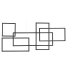 Designer pendant lamps - Luces Exclusivas LEPE LED Pendant 80W 4860lm 3000K Dimmable mat black LE41433 - product 2