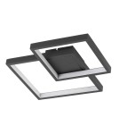 Geometric ceiling lamps - Luces Exclusivas LED Ceiling Mat 19W 1342lm 3000K mat black LE41441. - product 1