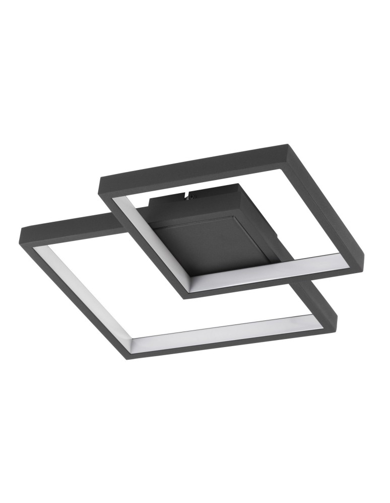 Geometric ceiling lamps - Luces Exclusivas LED Ceiling Mat 19W 1342lm 3000K mat black LE41441. - product kolory-swiatla.pl 1
