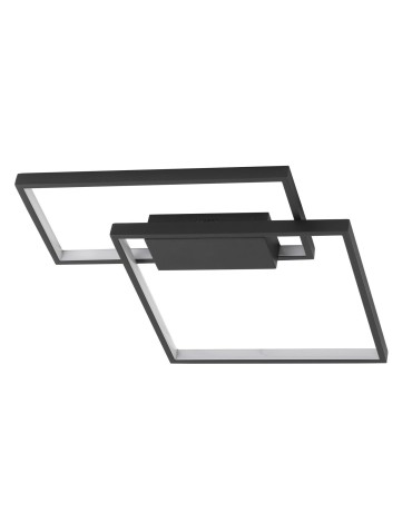 Luces Exclusivas LED ceiling mat 30W 2030lm 3000K Dimmable mat black LE41442