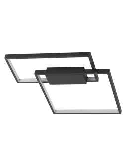 Luces Exclusivas LED ceiling mat 30W 2030lm 3000K Dimmable mat black LE41442