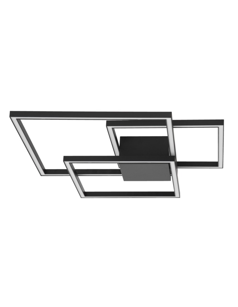 Ceiling lamps - Luces Exclusivas PICO LED ceiling light 42W 2650lm 3000K matte black LE41453 - product kolory-swiatla.pl 1