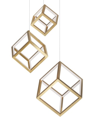 Luces Exclusivas POLA Pendant LED 110W 8250lm 3000K Dimmable Gold LE41459 - product 2