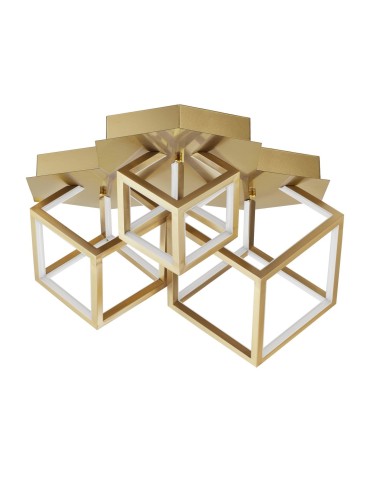 Luces Exclusivas POLA LED Ceiling 110W 8250lm 3000K Dimmable Gold LE41461