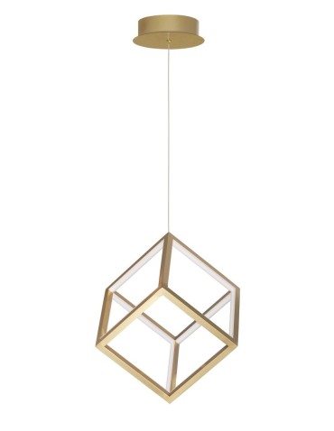 Luces Exclusivas REUS Pendant LED 45W 3375lm 3000K Dimmable Gold LE41462