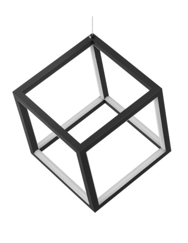 Luces Exclusivas REUS Wisząca LED 45W 3375lm 3000K Ściemnialna czarny mat LE41463 - produkt 2