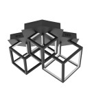 Loft ceiling lamps - industrial - Luces Exclusivas REUS LED Ceiling 110W 8250lm 3000K Dimmable mat black LE41466. - product 1