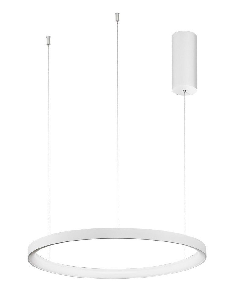 LED pendant lamps - Luces Exclusivas ROTA Pendant LED 38W 2280lm 3000K Dimmable white mat LE41467. - product kolory-swiatla.pl 1