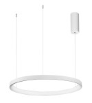 LED pendant lamps - Luces Exclusivas ROTA Pendant LED 48W 2880lm 3000K Dimmable white mat LE41468 - product 1