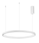 LED pendant lamps - Luces Exclusivas ROTA Pendant LED 60W 3600lm 3000K Dimmable white mat LE41469 - product 1