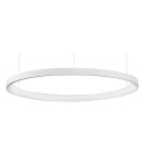 LED pendant lamps - Luces Exclusivas ROTA Pendant LED 60W 3600lm 3000K Dimmable white mat LE41469 - product 2