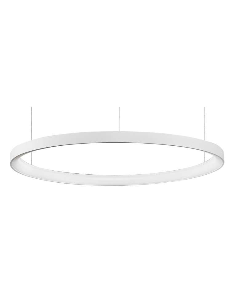 LED pendant lamps - Luces Exclusivas ROTA Pendant LED 60W 3600lm 3000K Dimmable white mat LE41469 - product kolory-swiatla.pl 2