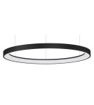 LED pendant lamps - Luces Exclusivas ROTA Pendant LED 60W 3600lm 3000K Dimmable matte black LE41472 - product 2