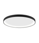 Ceiling lamps - Luces Exclusivas ROTA LED ceiling 30W 1800lm 3000K Dimmable mat black LE41473 - product 1