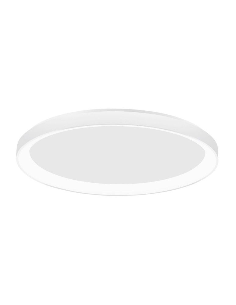 Ceiling lamps - Luces Exclusivas ROTA LED ceiling 30W 1800lm 3000K Dimmable white mat LE41474 - product kolory-swiatla.pl 1