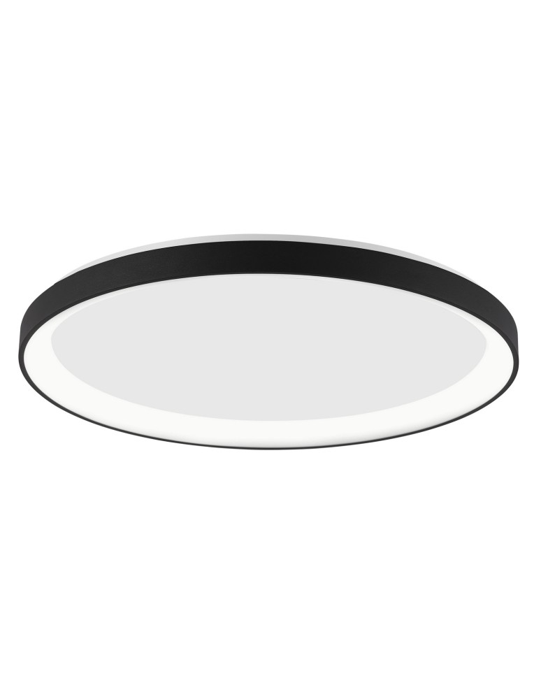 Ceiling lamps - Luces Exclusivas ROTA LED ceiling 38W 2280lm 3000K Dimmable mat black LE41475. - product kolory-swiatla.pl 1