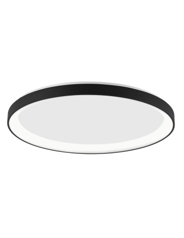 Luces Exclusivas ROTA LED ceiling 48W 2880lm 3000K Dimmable mat black LE41477