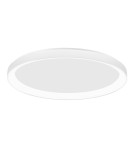 Large ceiling lamps - Luces Exclusivas ROTA LED ceiling 48W 2880lm 3000K Dimmable white mat LE41478 - product 1