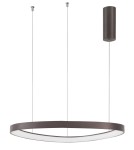 LED pendant lamps - Luces Exclusivas TAFI Pendant LED 48W 2400lm 3000K Dimmable Coffee brown LE41481 - product 1