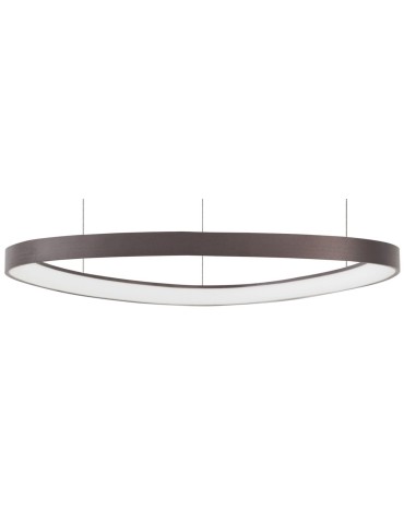 Luces Exclusivas TAFI Pendant LED 48W 2400lm 3000K Dimmable Coffee brown LE41481 - product 2
